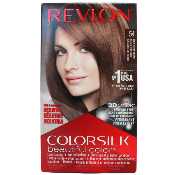 Revlon Hair Color Light Golden Brown #54