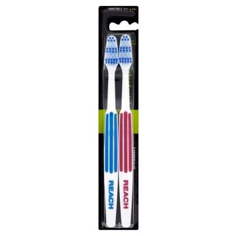 Reach Toothbrush Medium 2CT