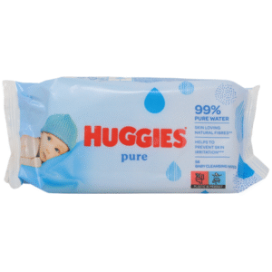 Huggies Wipes 56CT Pure Gentle Cleaning
