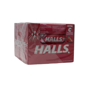Halls Stick Vitamin-C Strawberry 20x34g