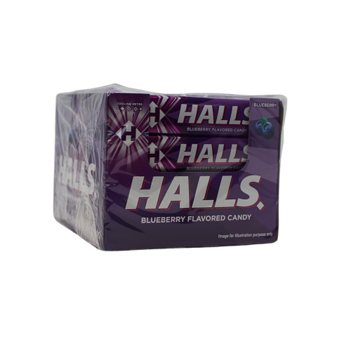 Halls Stick Blueberry 20s