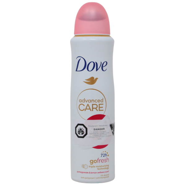 Dove Body Spray Pomegranat Verbana 150ML