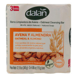 Dalan Oatmeal & Almond Soap 3x115gm