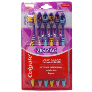 Colgate Zigzag T/B Medium 6's