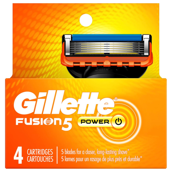 Gillette Fusion5 Power Cartridges 4's