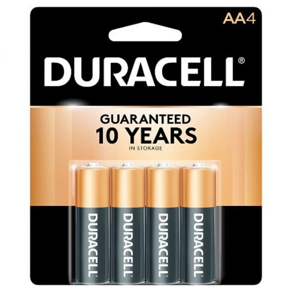 Duracell Coppertop Alkaline AA-4PK