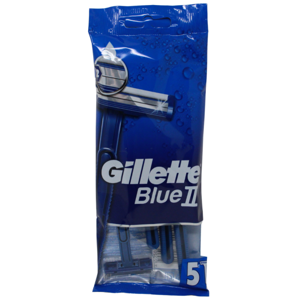 Gillette Blue II Disposable RZR 5'S