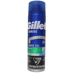 Gillette Shave Gel Soothing Sensitive W/Aloe Vera 200ml