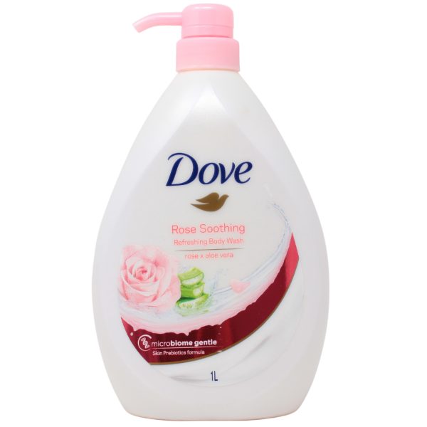 Dove B/W Rose & Aloe Vera 1L
