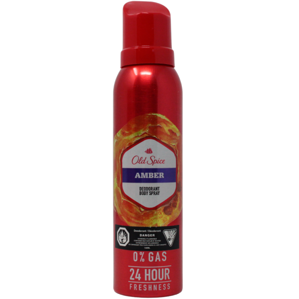 Old Spice Body Spray Amber 140ml