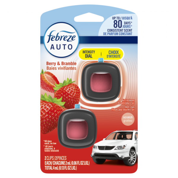 Febreze Car A/F Berry Bramble 2x2ml