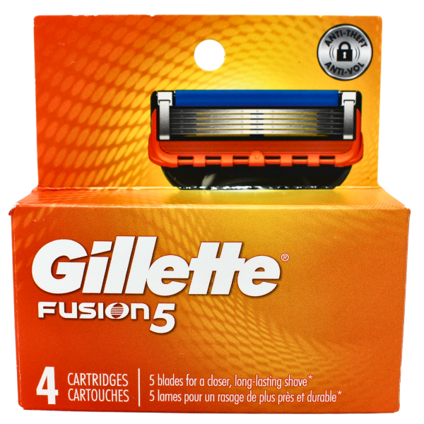 Gillette Fusion5 Cartridges 4's
