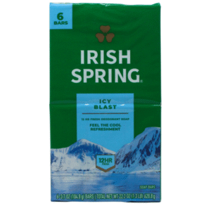Irish Spring Bar Soap Icy Blast 6x104.8g