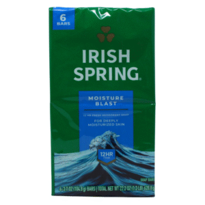 Irish Spring Bar Soap Moisture Blast 6x104.8g