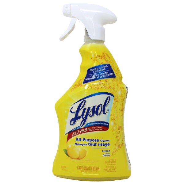 Lysol Disinfactant Spray All Purpose Lemon 650ml
