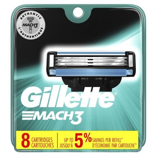 Gillette Mach3 Cartridge 8's