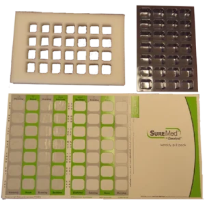 Omnicell Tri-Fold Blister Pack (250 pie)