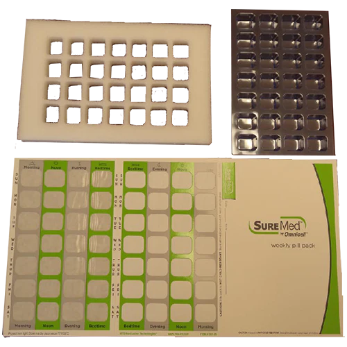 Omnicell Tri-Fold Blister Pack (250 pie)