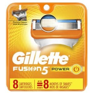 Gillette Fusion5 Power Cartridges 8's