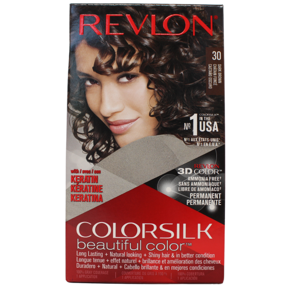 Revlon Colorsilk Dark Brown # 30