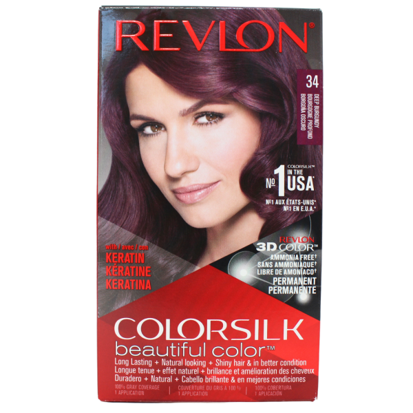 Revlon Colorsilk Deep Burgundy # 34