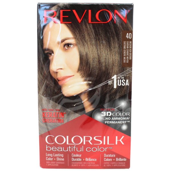 Revlon Colorsilk Medium Ash Brown #40