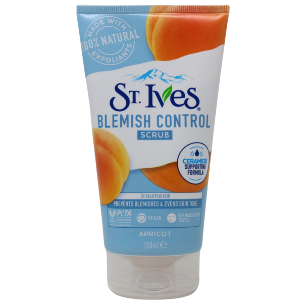 St. Ives Scrub Blesmish Control Apricot 150ml